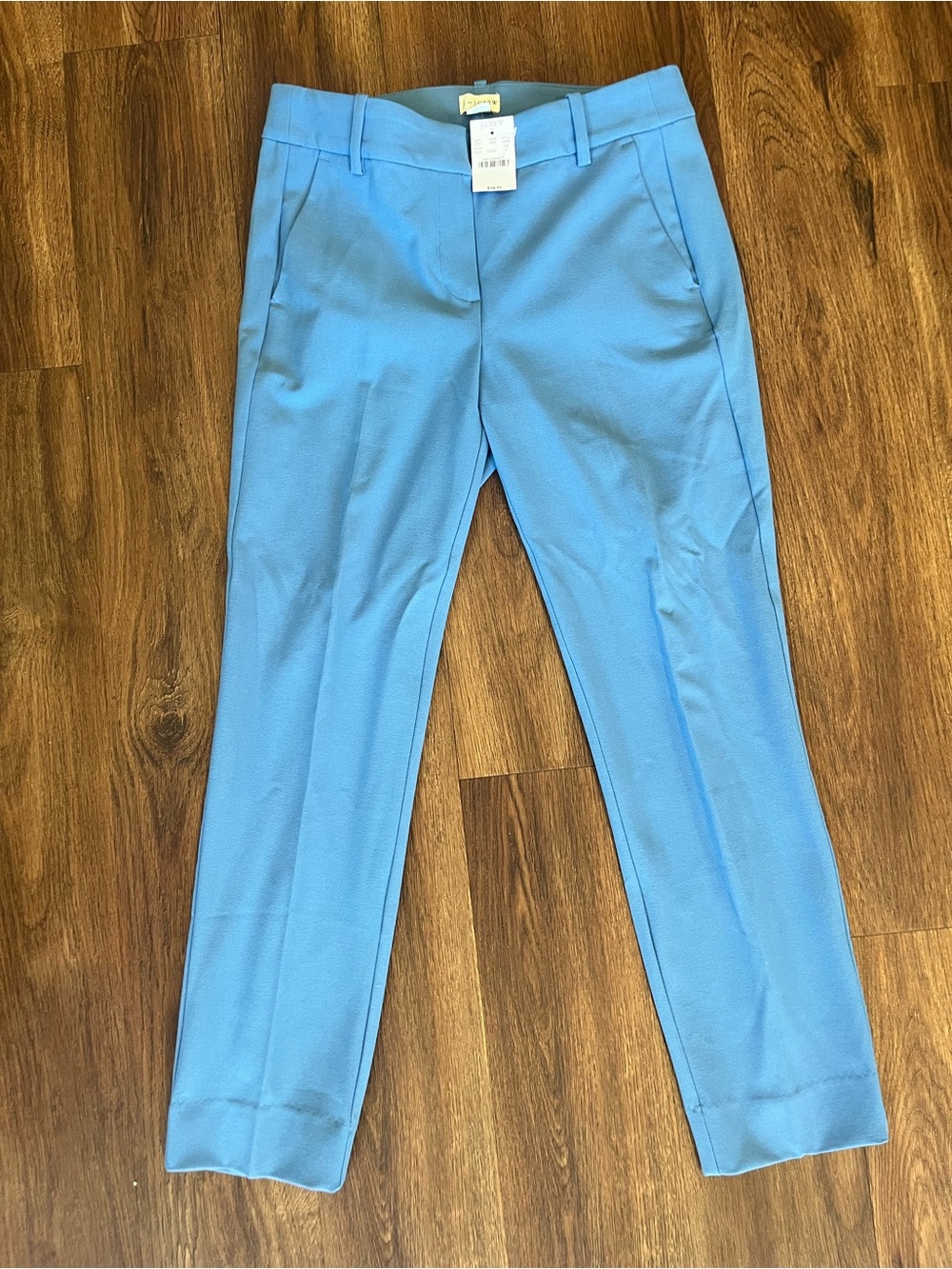 J. Crew Sky Blue Tailored ankle Dress Pants